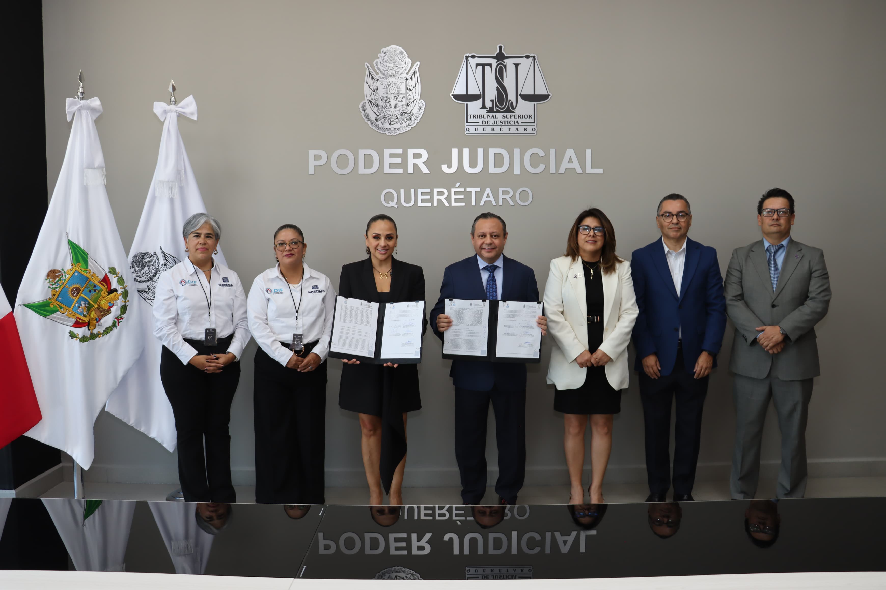 Firman convenio de colaboración Sistema Municipal DIF y Poder Judicial del Estado en materia de protección a grupos vulnerables
