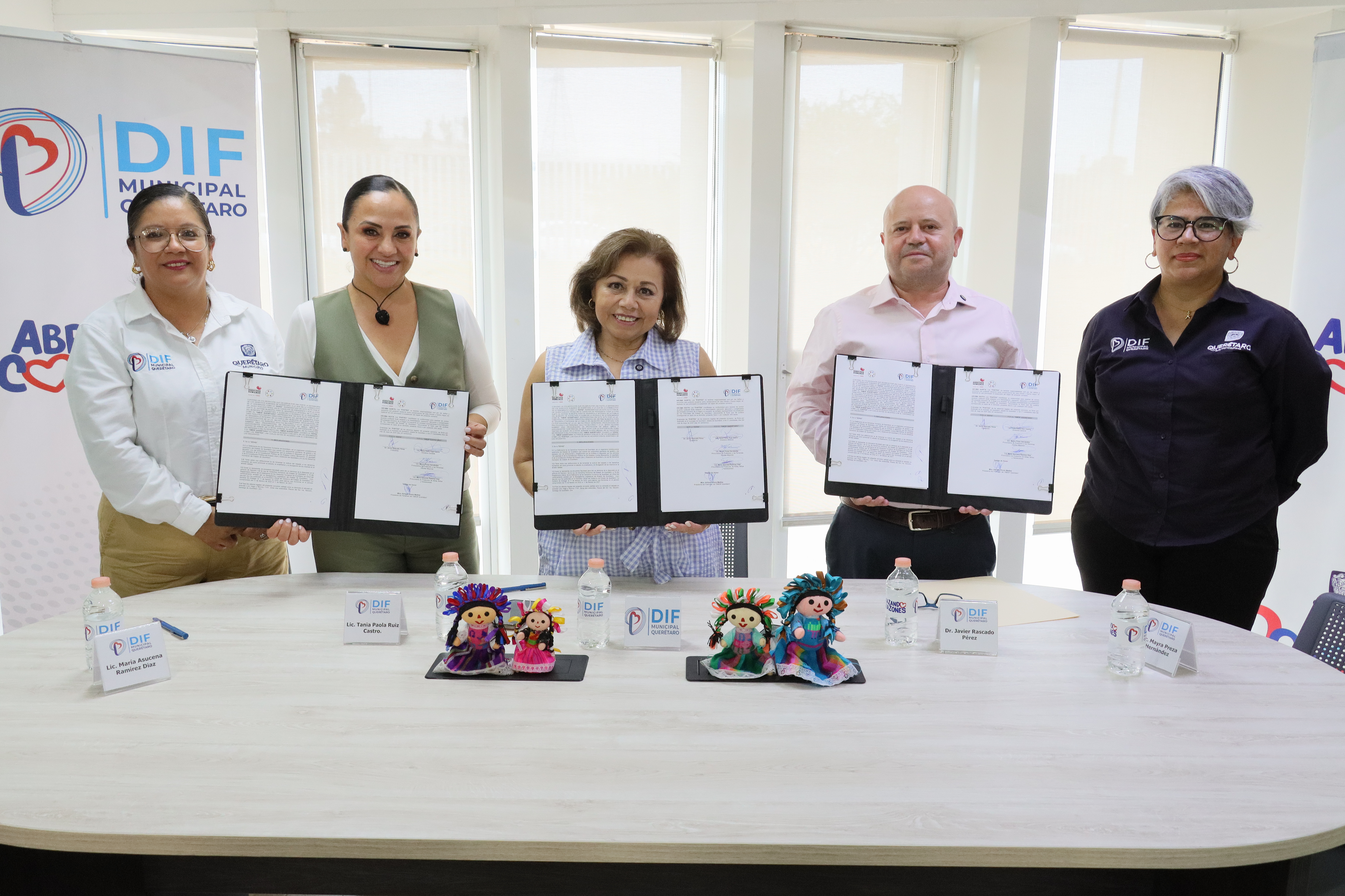 Firma convenio de colaboración DIF Municipal Querétaro con Defensoría de los Derechos Humanos